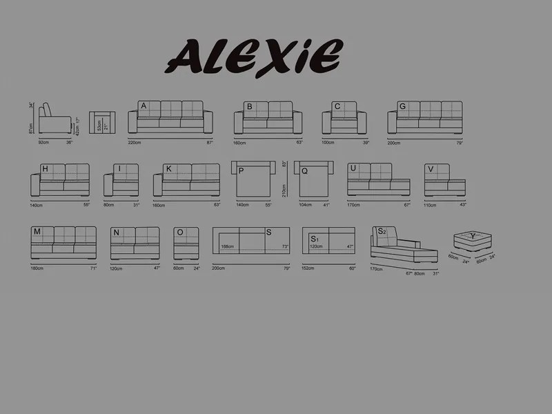 МОДУЛЕН ДИВАН ALEXIE