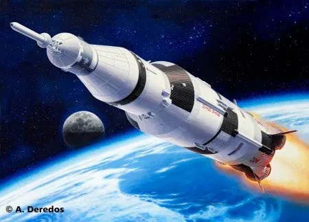Revell - Аполо Сатурн - сглобяем модел