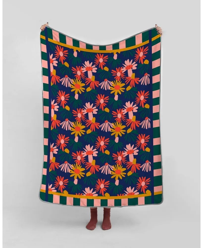 Бебешко одеяло 170x130 cm Floral - Madre Selva