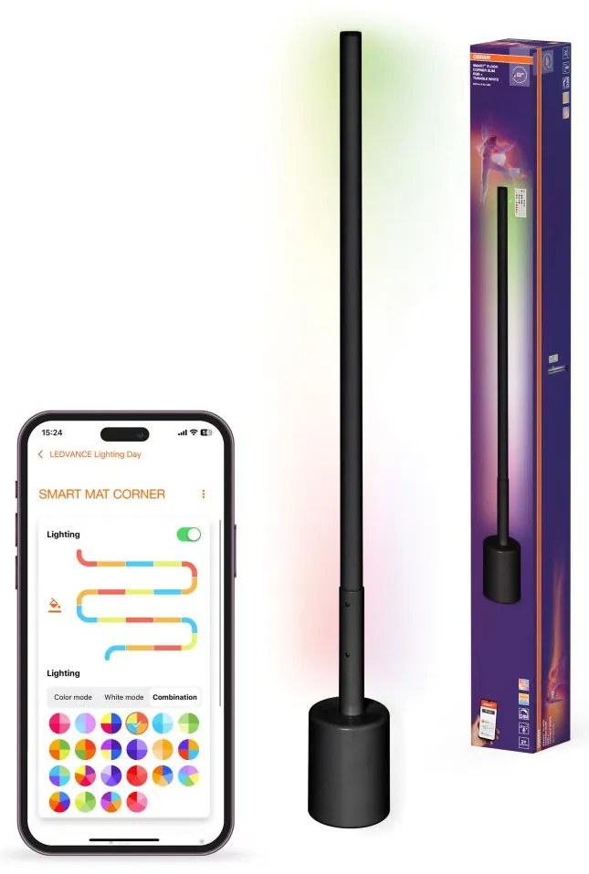 Osram - LED RGBW Димируема подова лампа SMART+ FLOOR LED/8W/230V Wi-Fi +ДУ