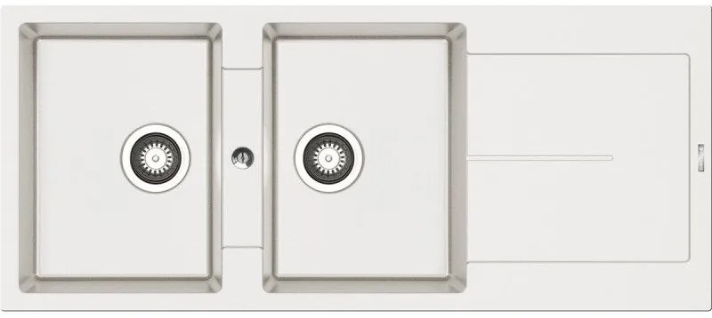 Кухненска мивка Pyramis Ithaka 2B 1D-сняг