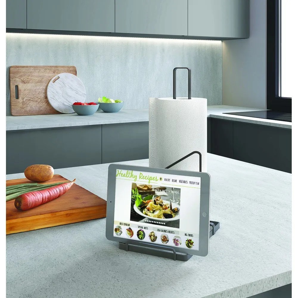 Държач за кухненски кърпи от неръждаема стомана Tokyo Lava - Metaltex