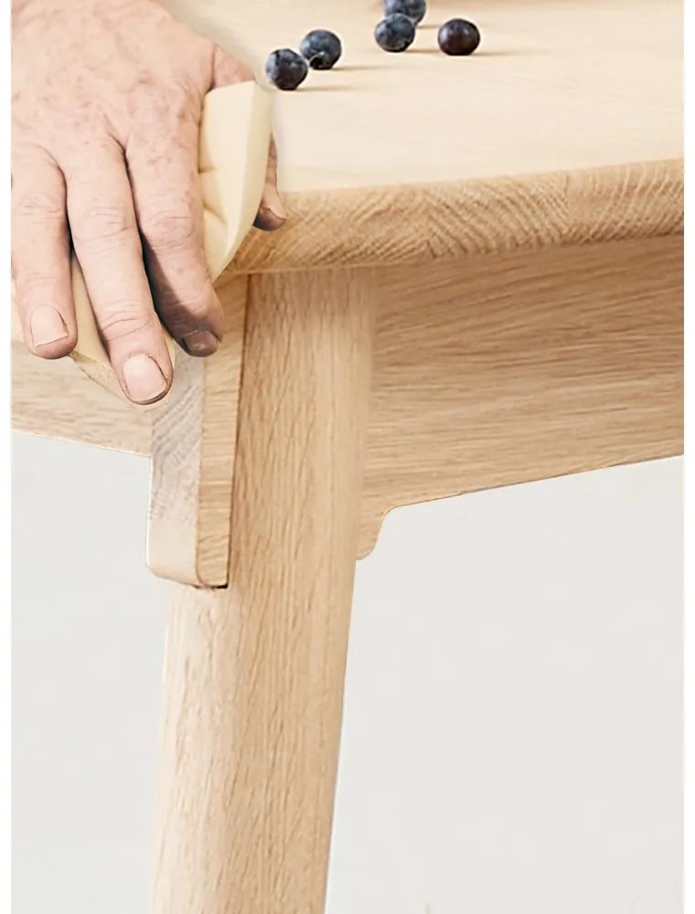 Сгъваема трапезна маса с допълнителна плоча от масивен дъб 106x184 cm Miro – Hammel Furniture