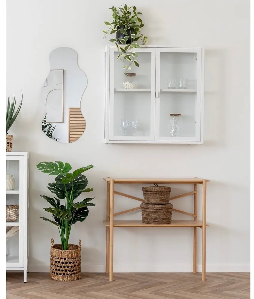 Бамбукова конзолна маса в естествен цвят 32x83 cm Manaus – House Nordic