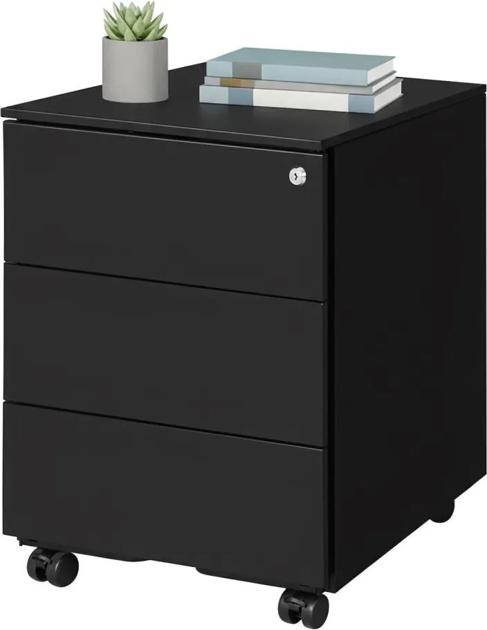 Офисен контейнер SECURIO, черен