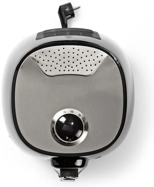 Разопакован: Уред за здравословно готвене Royalty Line RL-AF3.1, 1400W, 3 литра, 5 порции, Горещ въздух, Черен