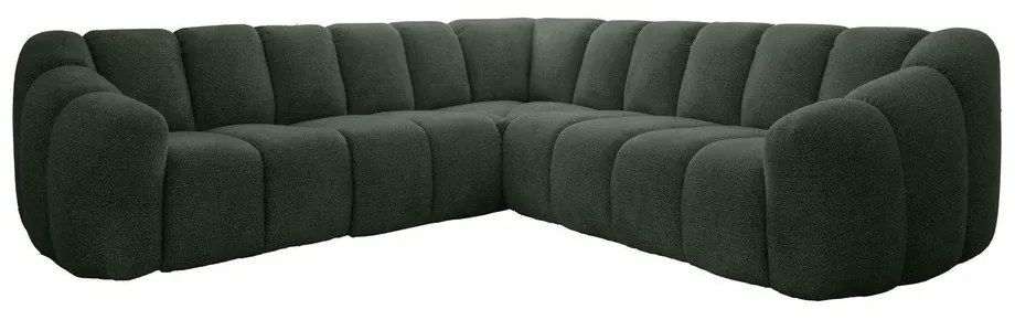 Тъмнозелен ъглов диван Shell – Miuform