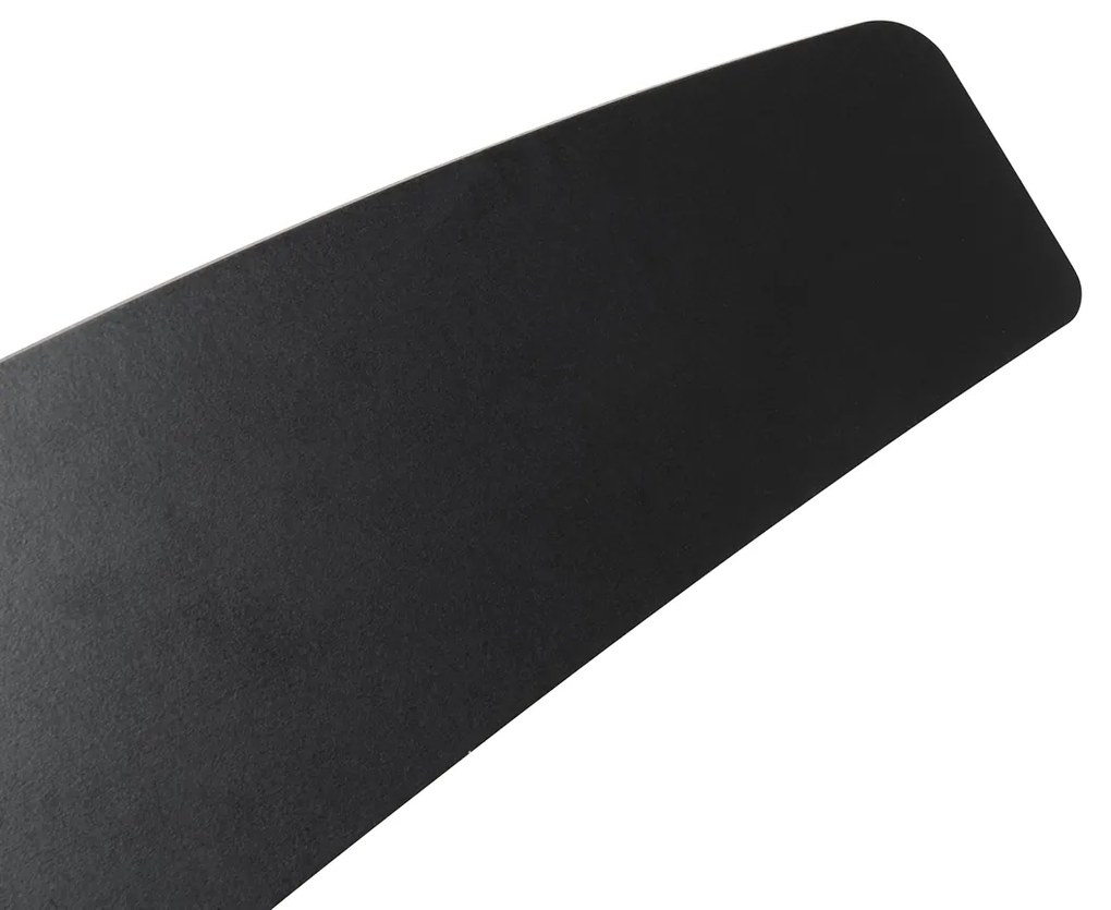 Умен вентилатор за таван черен с дървесен принт 132 см вкл. LED димируем с дистанционно управление - Cool