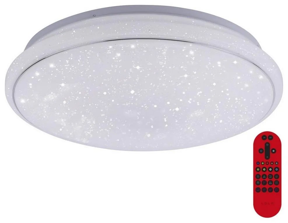 Leuchten Direkt 14743-16 - LED RGB Димируема ламмпа JUPI LED/28W/230V + д.у.