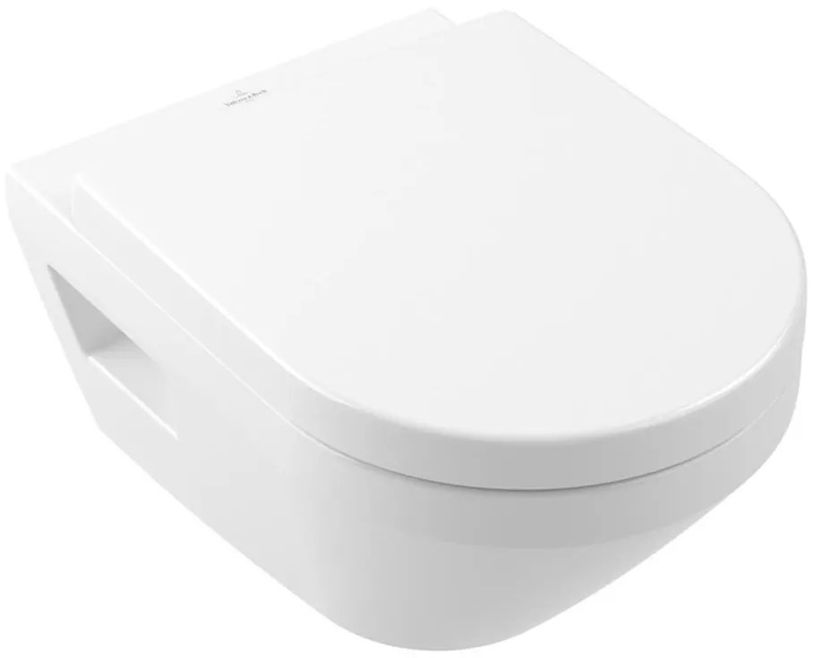 Villeroy & Boch 5684CLR1 - Конзолна тоалетна (WC) с капак SoftClose, серия ARCHITECTURA, керамика/бяла