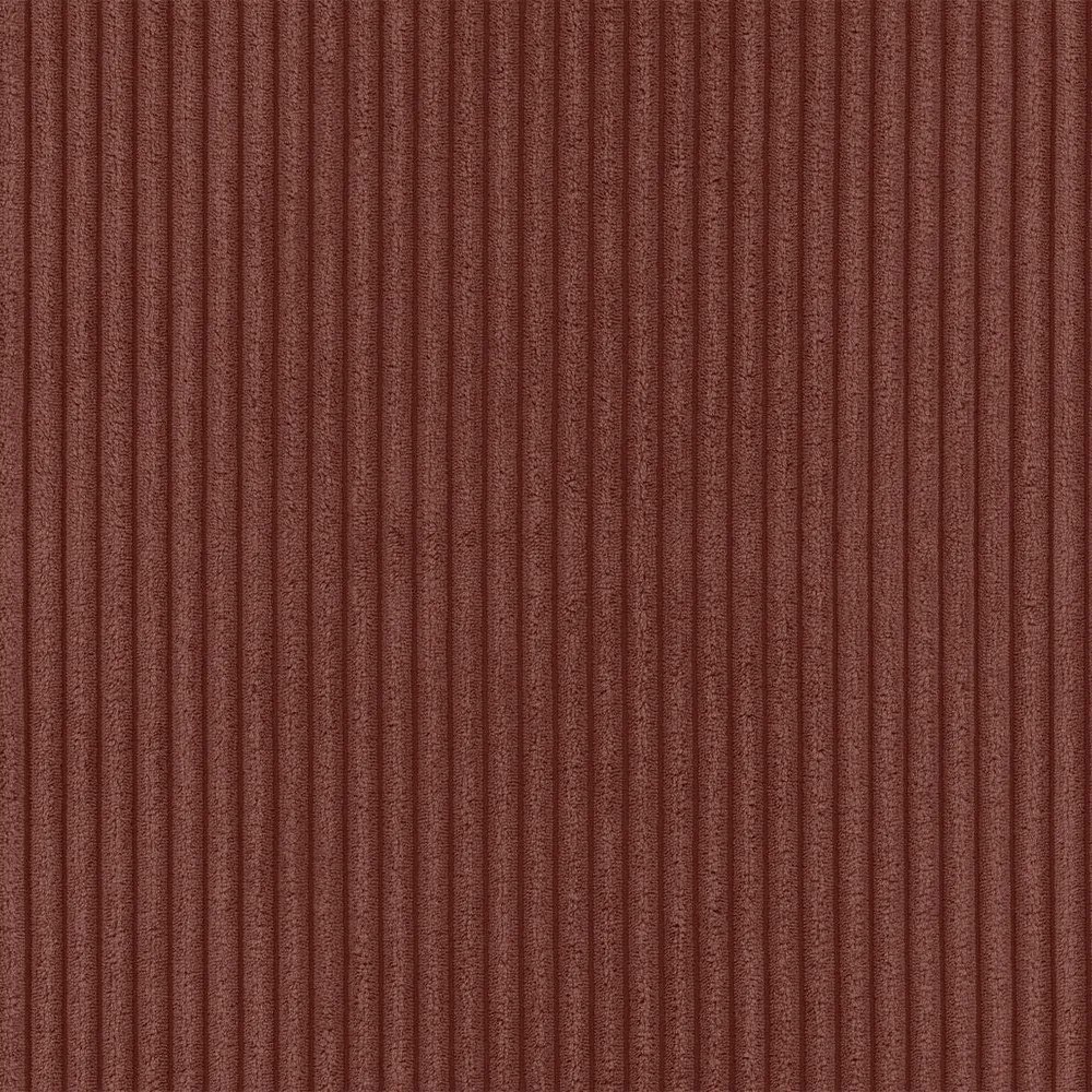 Теракотен ъглов диван от рипсено кадифе (десен ъгъл) Merid – Ropez