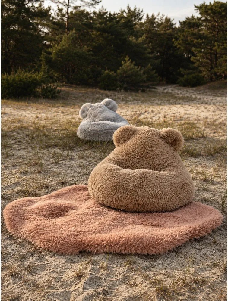 Светлорозов детски килим 115x140 cm Mammoth – Meowbaby