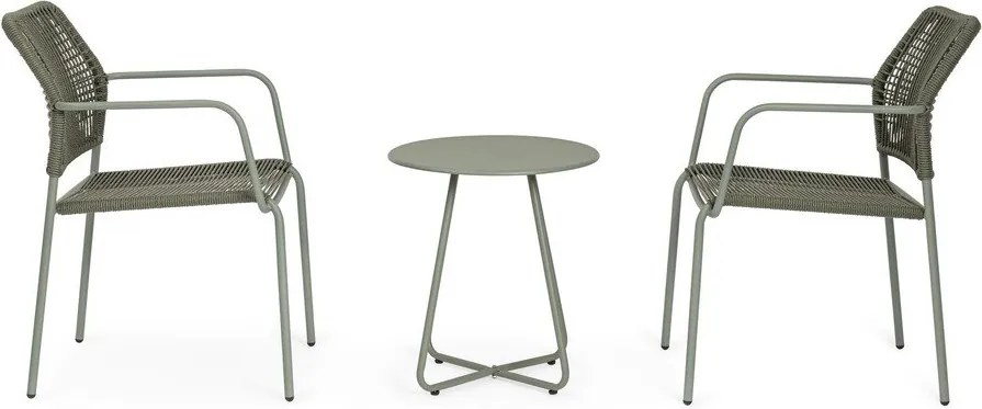 Стоманена кръгла градинска масичка ø 45 cm Jable – Bizzotto