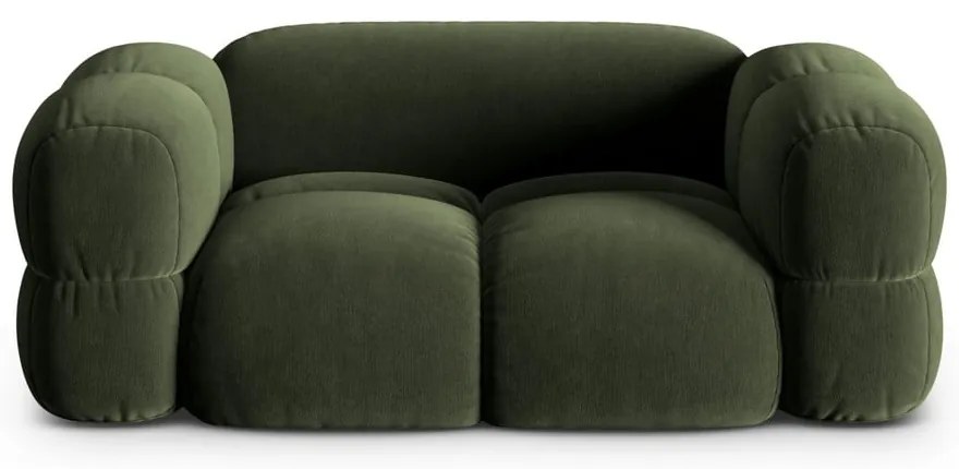 Зелен кадифен диван 180 cm Loretto – Cosmopolitan Design