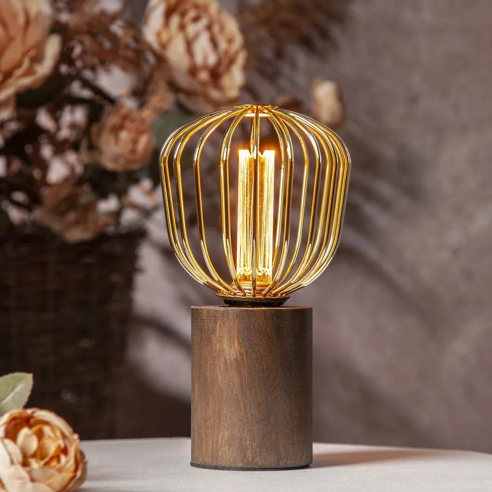 Декоративна топла LED крушка с възможност за димиране E27, 4 W Soft Glow - Star Trading