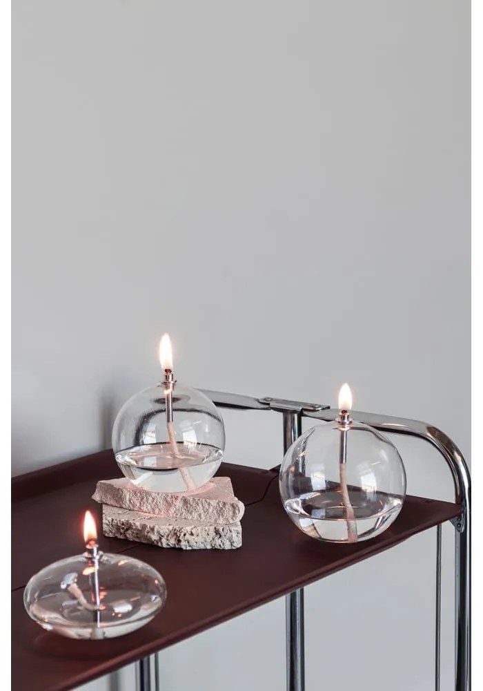 Стъклена маслена лампа (височина 10 cm) Aura – Mette Ditmer Denmark