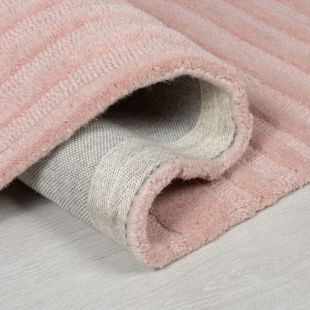 Розов вълнен килим , 120 x 170 cm Zen Garden - Flair Rugs