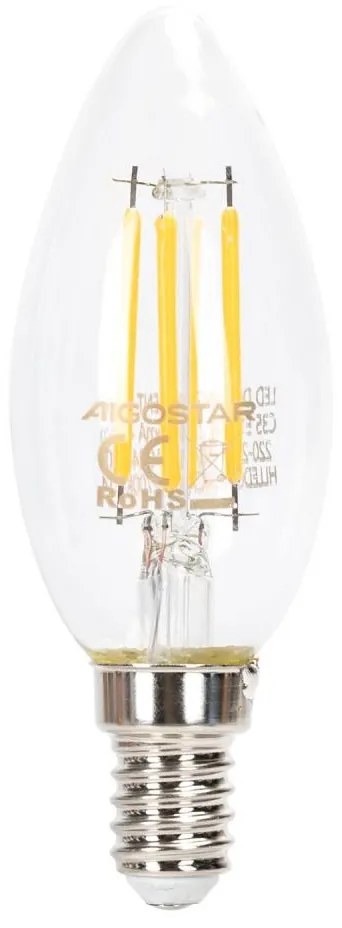 LED Димируема крушка FILAMENT C35 E14/4W/230V 2700K - Aigostar