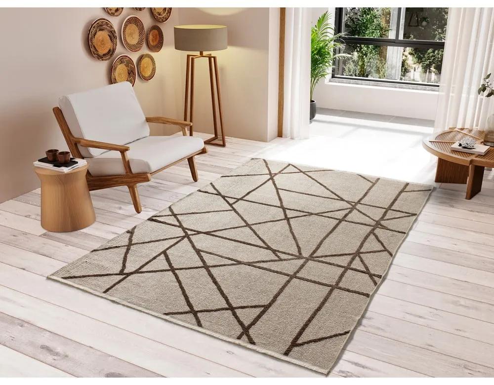 Светлокафяв килим 80x150 cm Lux - Universal
