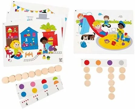 Hape - Дървена игра - Намери, събери и преброй H6301