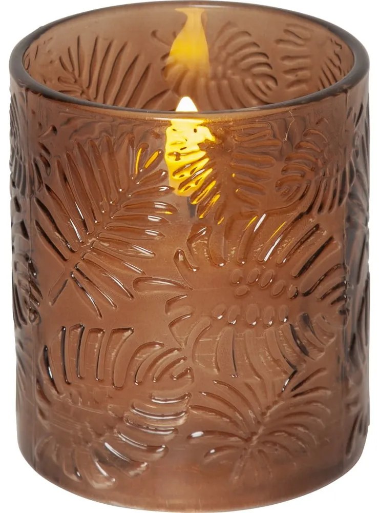 LED свещ (височина 10 см) Flamme Leaf - Star Trading
