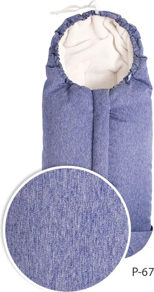 Baby Matex - Чувалче за количка PLUTO jeans син