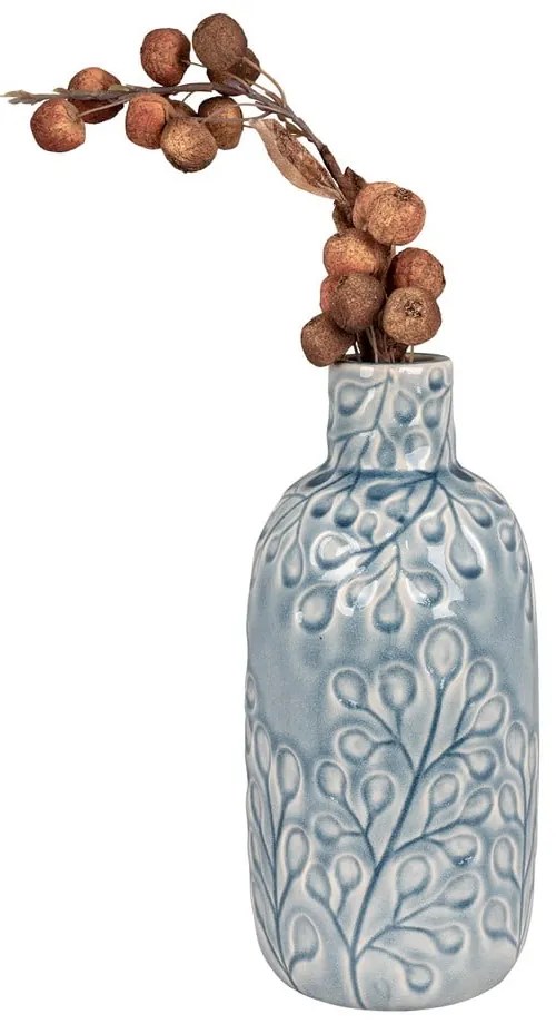 Светлосиня керамична ваза - House Nordic
