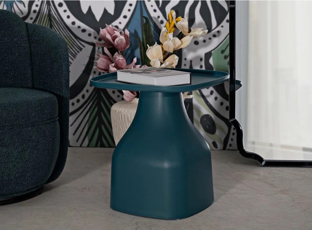 Пластмасова кръгла странична масичка ø 48 cm Gea – Mauro Ferretti