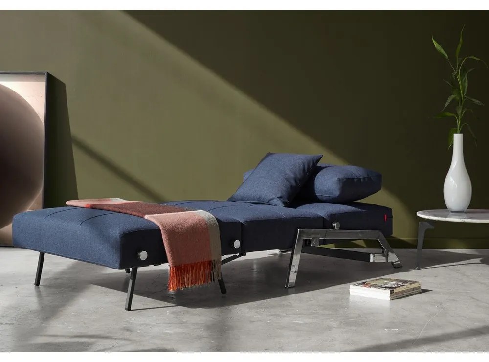 Тъмносин диван Chrome Смесен танц Blue Cubed - Innovation