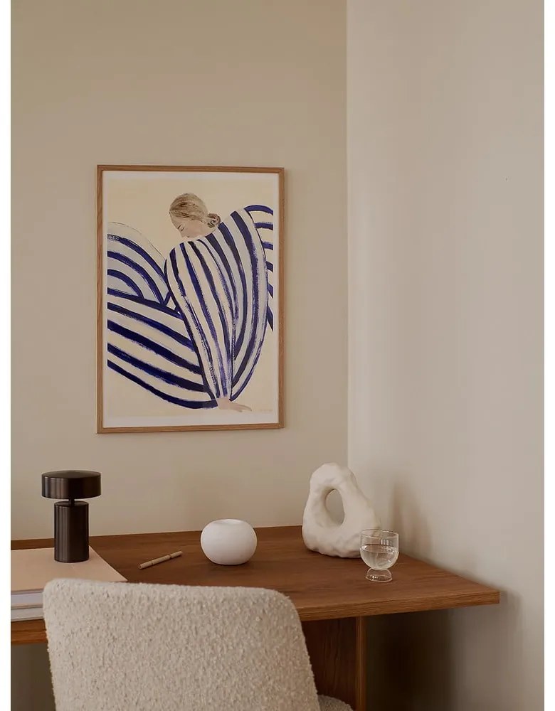 Постер 30x40 cm Blue Stripe at Concorde – Sofia Lind – The Poster Club