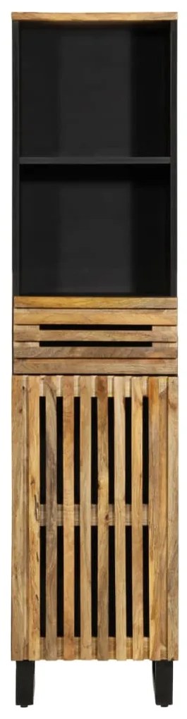 377544 vidaXL Бюфет, 38x34x160 см, грубо мангово дърво масив