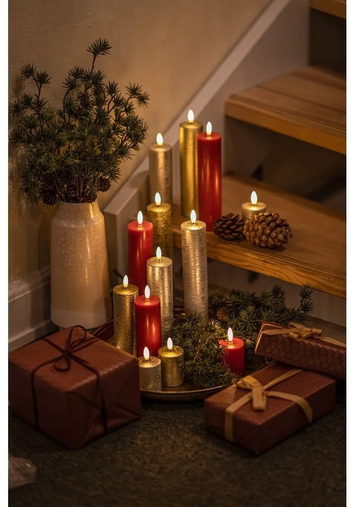 LED свещ (височина 25 cm) Sille – Sirius