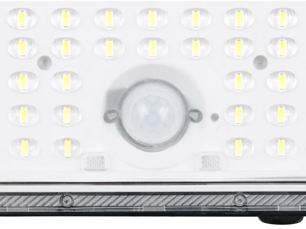 LED стенно външно осветително тяло с таймер и соларен панел (височина 19 cm) Acora – Reality