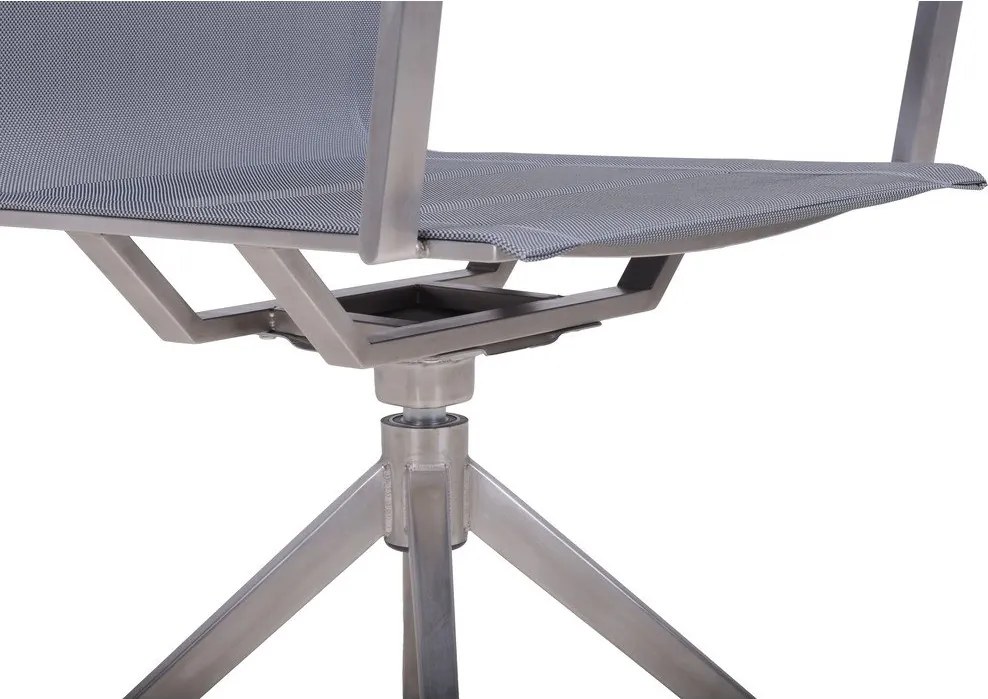 Сив градински стол метален Salida – Garden Pleasure