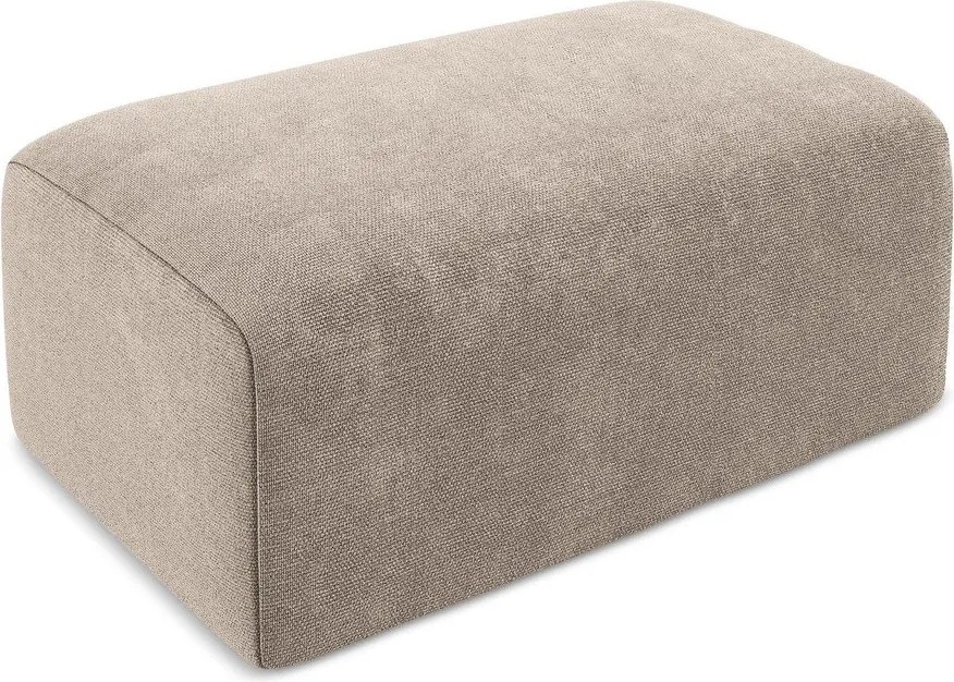 Бежова шенилова табуретка Kona – Makamii