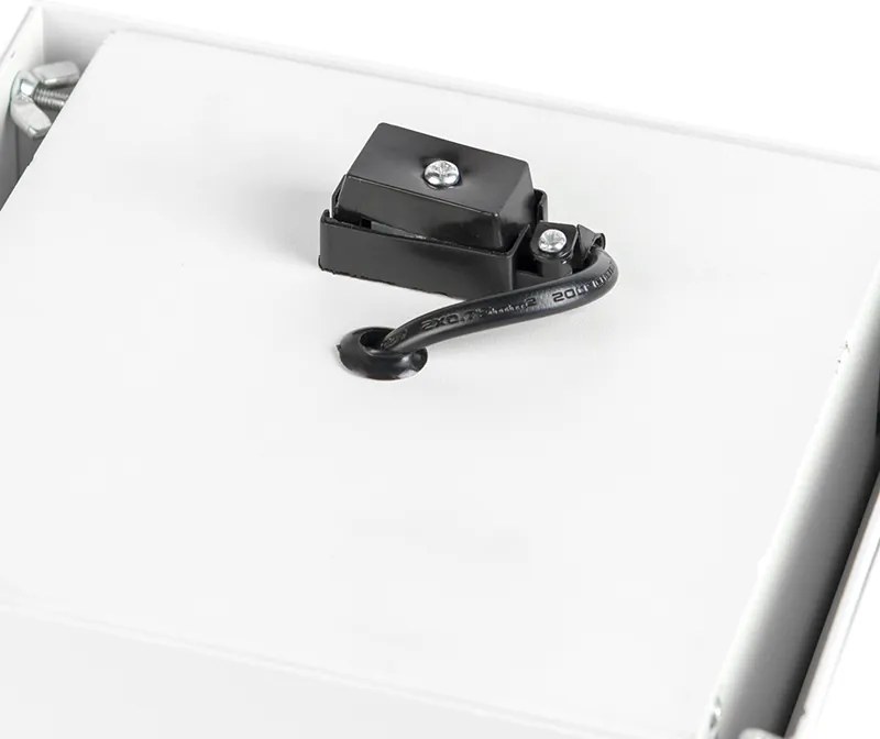 Комплект от 6 вградени прожектора бели AR111 въртящи се и накланящи се без рамки - Oneon