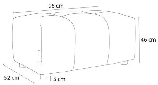 Синя табуретка от букле Roxelane – Bobochic Paris