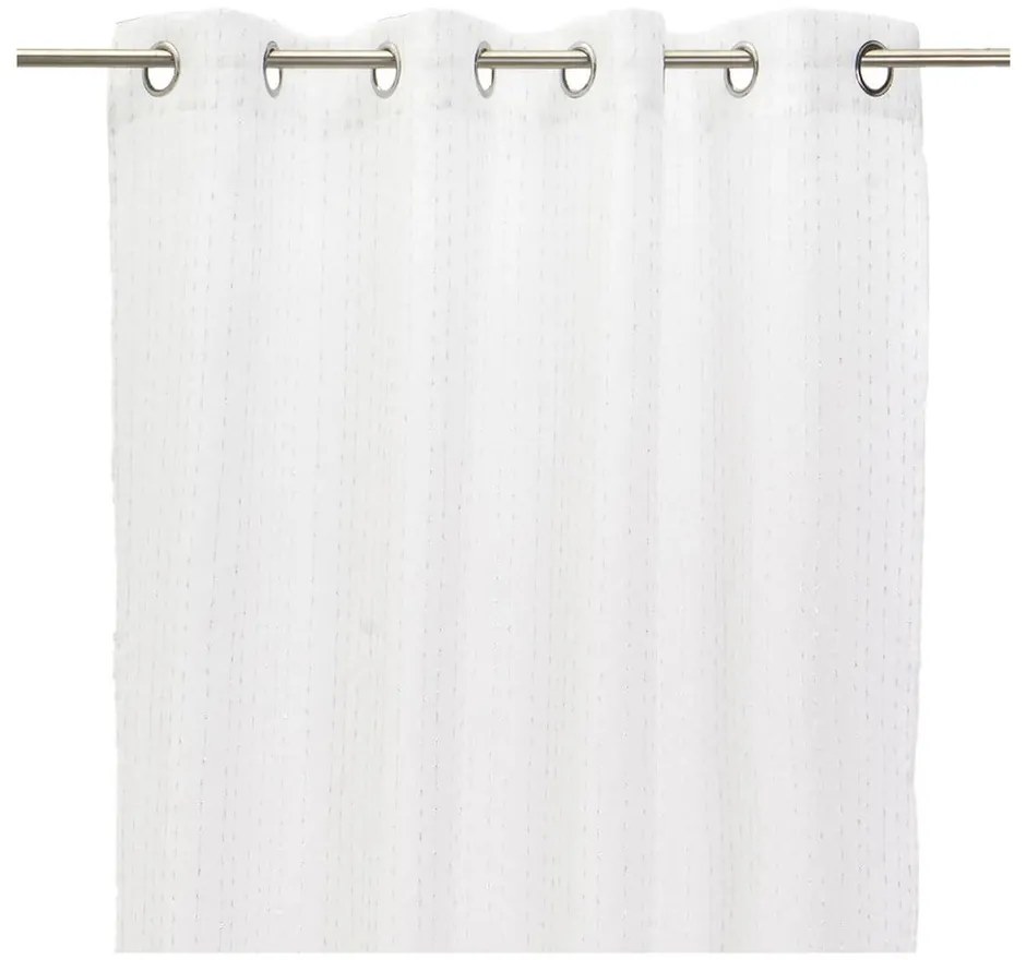 Бяла завеса 140x260 cm Vertical Thread – Casa Selección