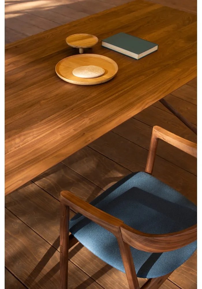 Трапезен стол в син и кафяв стол Muna – Gazzda