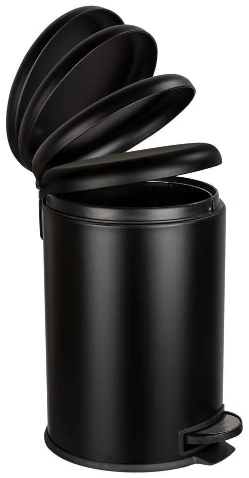 Черна кофа за боклук Easy Close, 20 л Leman - Wenko