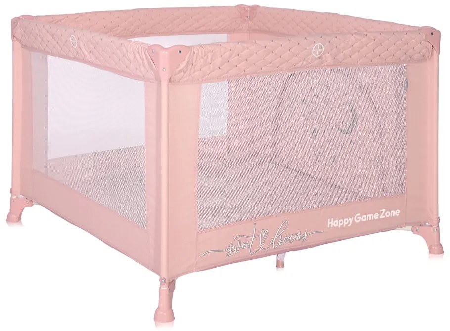 LORELLI Premium Кошара за игра HAPPY GAME ZONE MELLOW ROSE STAR
