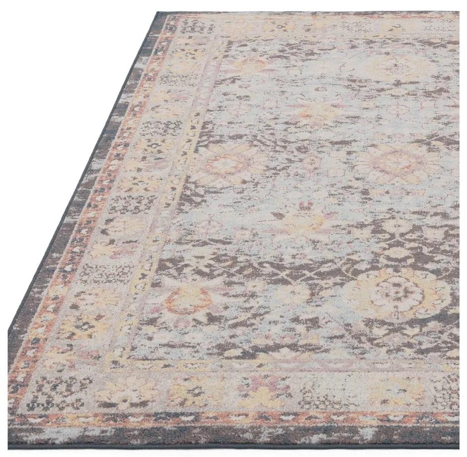 Кремав килим 120x170 cm Flores – Asiatic Carpets