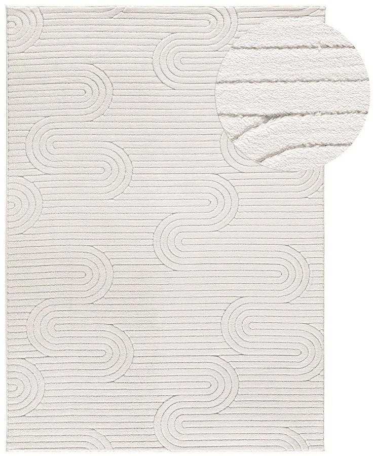 Кремав килим 60x110 cm Estilo – Universal