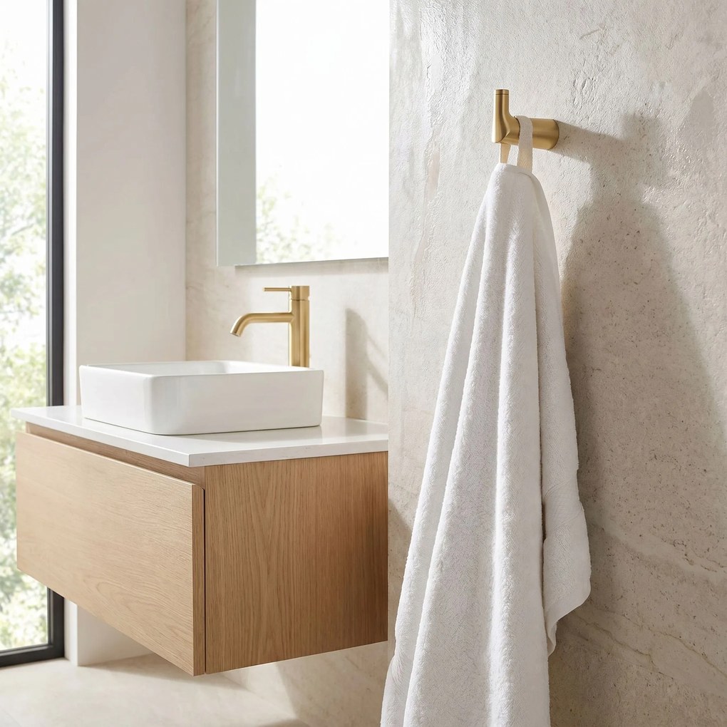 Закачалка за баня 16204 Vibe Brush Gold