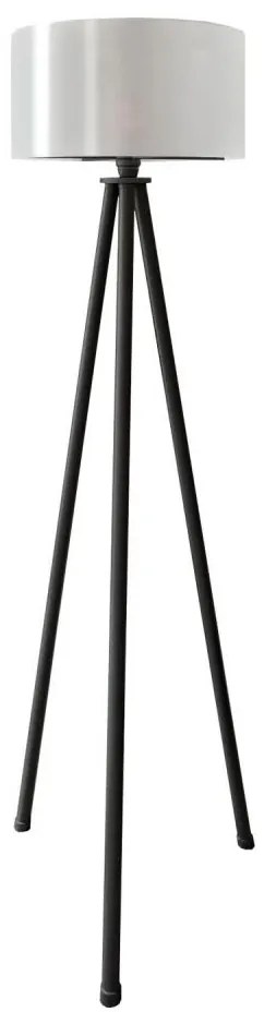 Подова лампа AYD 1xE27/40W/230V черна/бяла