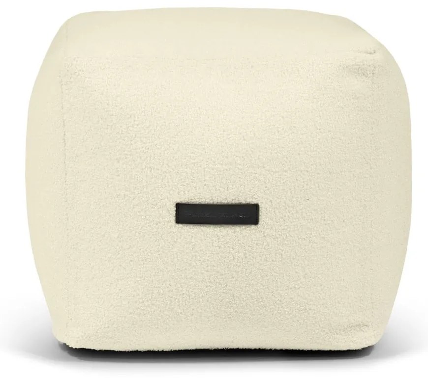 Светлосив пуф от букле Up! MooG – SLOWDOWN