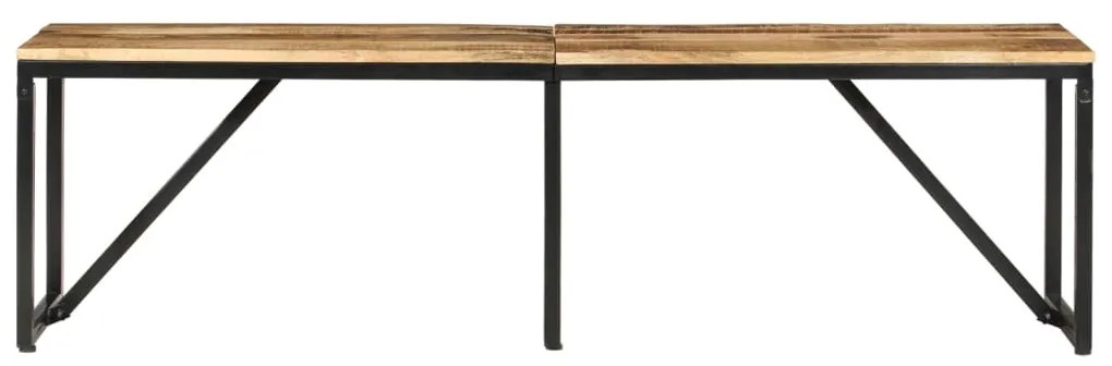 351683 vidaXL Пейка, 160x35x46 см, мангово дърво масив