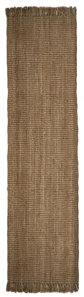 Кафяв мокет от юта , 60 x 230 cm Jute - Flair Rugs