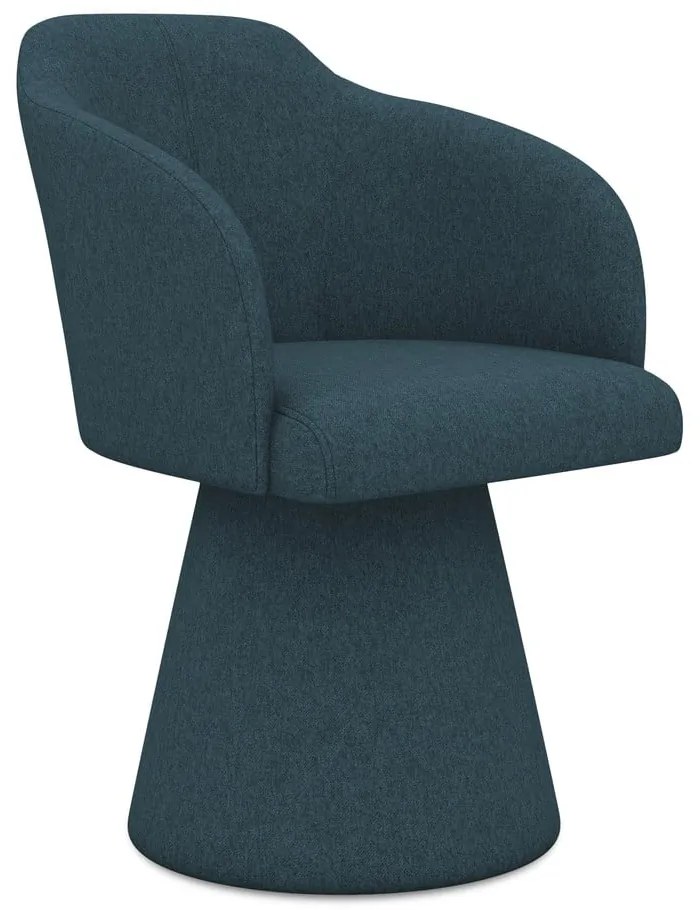 Тапициран трапезен стол в петролен цвят Kanoa – Makamii