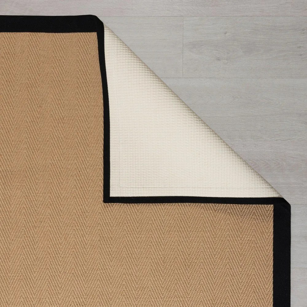 Пътека от юта в естествен цвят 60x800 cm Kira - Flair Rugs